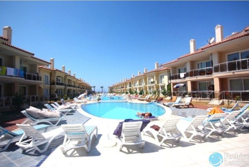 Rent Sunset Beach Club Apartment 3+1 Fethiye Lettings 24