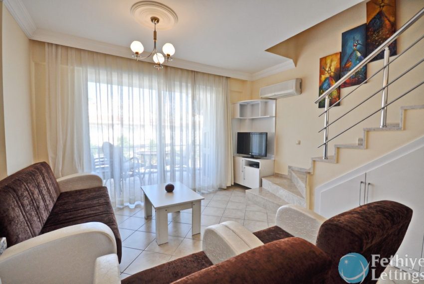 sea view apartments to rent Fethiye Lettings 06